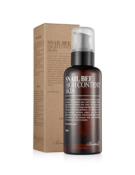 BENTON Tonique Anti-âge Anti-imperfections Snail Bee High Content Skin 150ml
