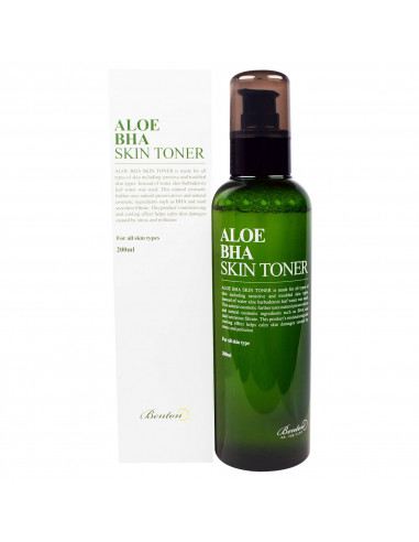 BENTON Lotion Hydratante et apaisante Aloe BHA Skin Toner 200ml