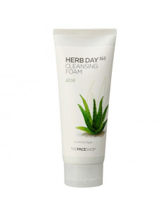 THE FACE SHOP HERB DAY 365 Cleansing Foam Aloe? 170 ml